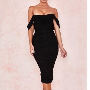 House of CB Ruched dress M